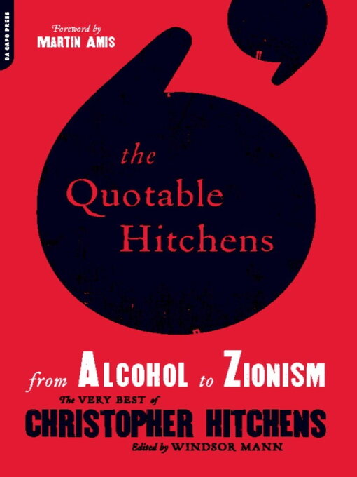 Title details for The Quotable Hitchens by Windsor Mann - Wait list